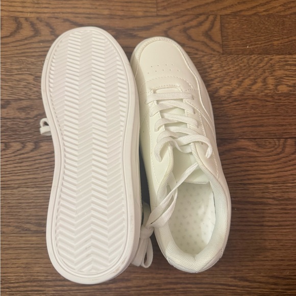 Classic White Women's Sneakers - Picture 2 of 2